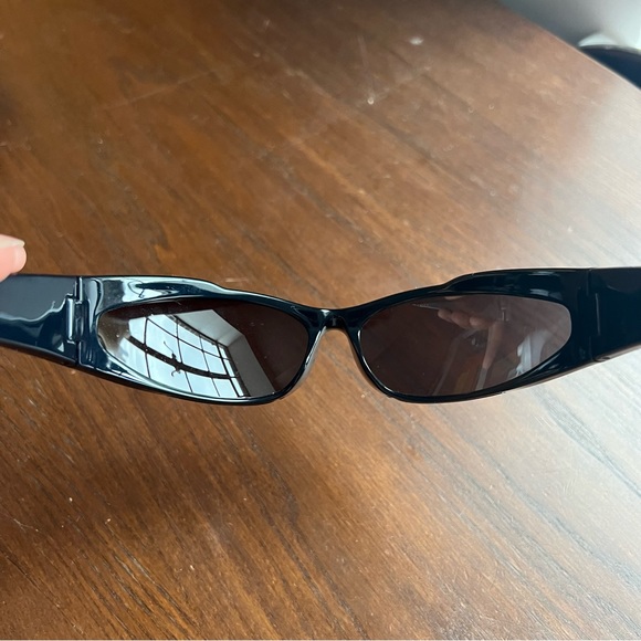 Balenciaga Reverse Xpander Rectangle Sunglasses - Picture 6 of 11